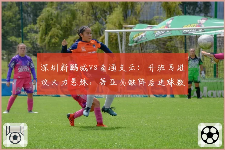 深圳新鹏城vs南通支云:升班马进攻火力悬殊,蒂亚戈缺阵后进球数断崖式下跌