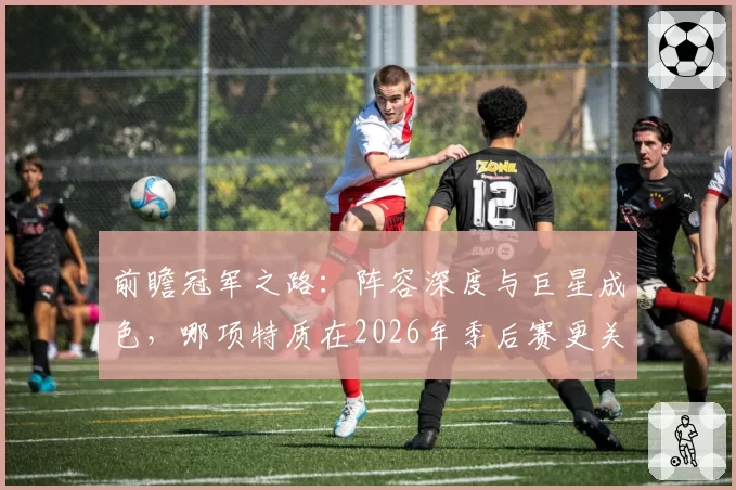 前瞻冠军之路:阵容深度与巨星成色,哪项特质在2026年季后赛更关键?